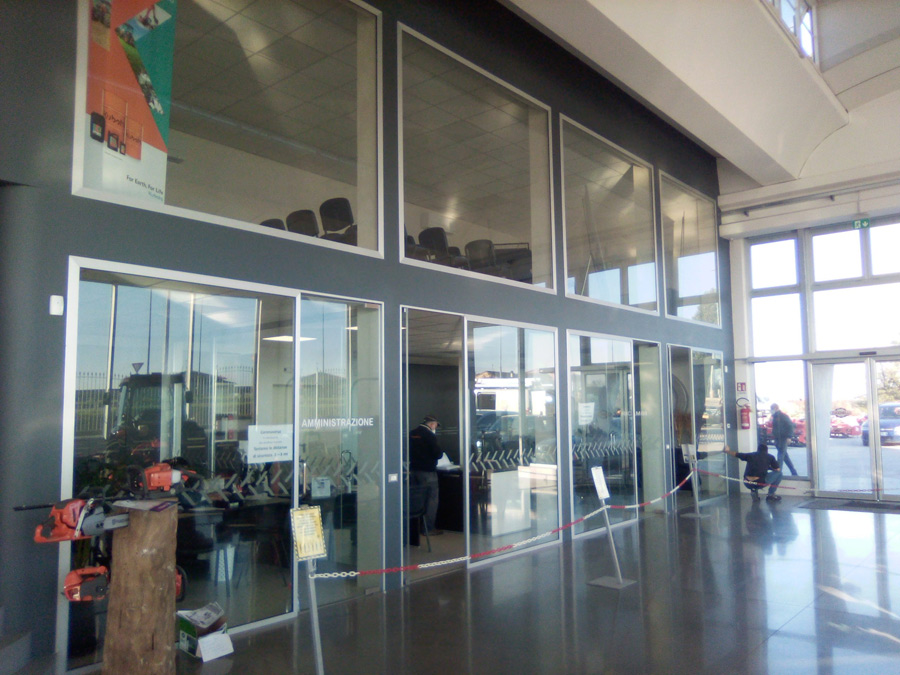 Scassa alluminio - lavori eseguiti