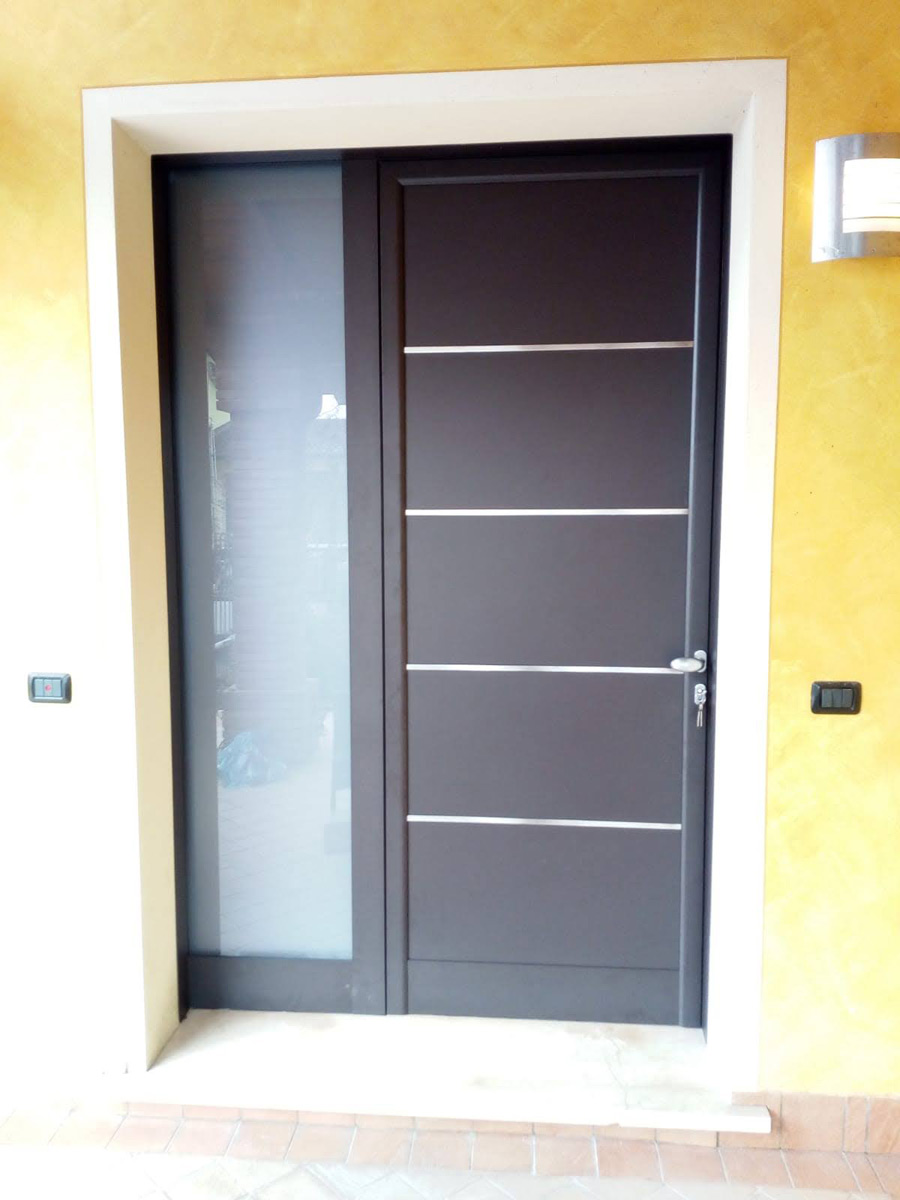 Serramenti porte in alluminio Mantova